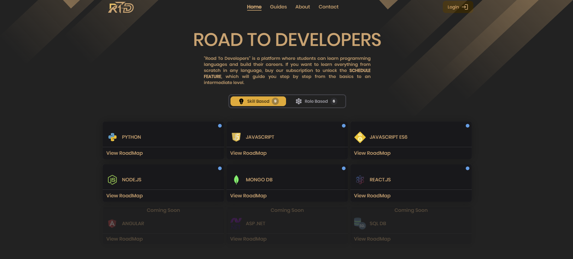 Road To Developers